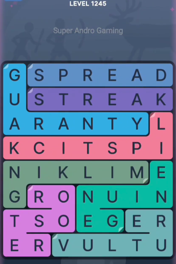 FillWords Level 1245