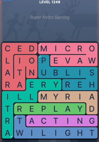 FillWords Level 1249