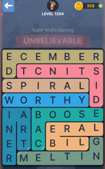 FillWords Level 1254