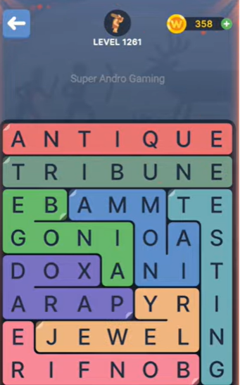 FillWords Level 1261