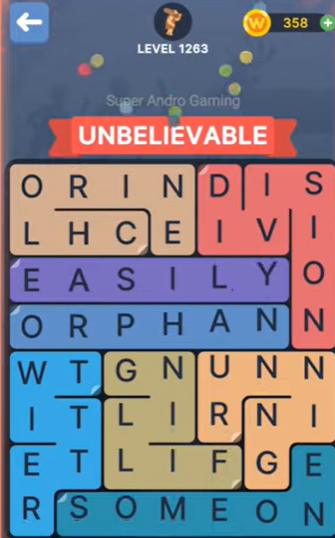 FillWords Level 1263