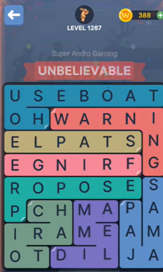 FillWords Level 1267