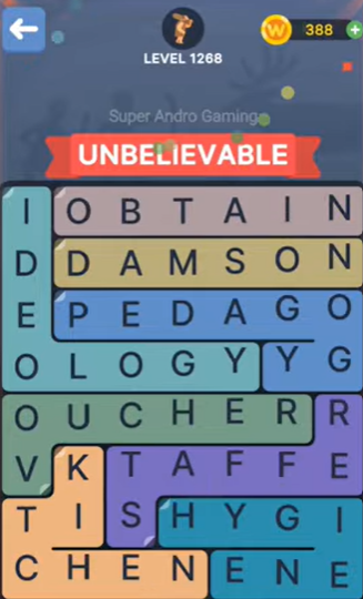 FillWords Level 1268