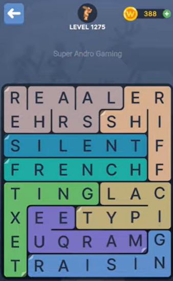 FillWords Level 1275