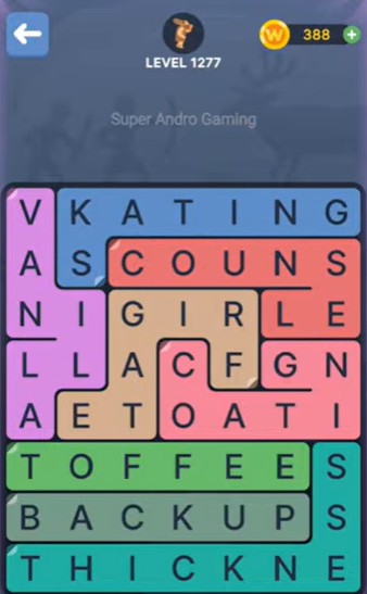 FillWords Level 1277