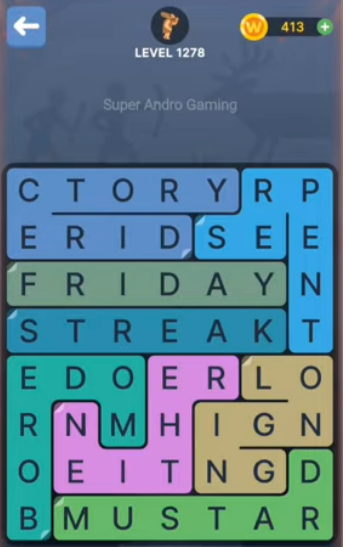 FillWords Level 1278