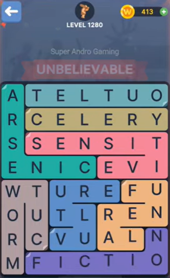 FillWords Level 1280