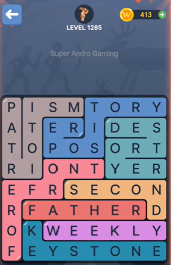 FillWords Level 1285