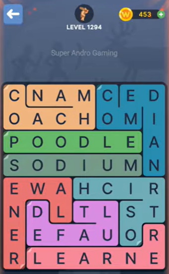 FillWords Level 1294