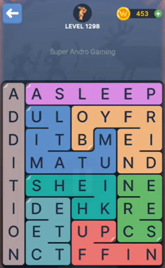 FillWords Level 1298