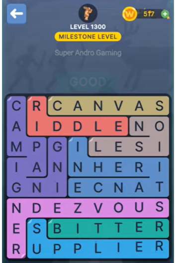 FillWords Level 1300