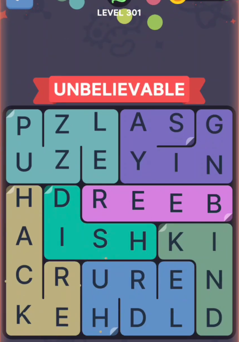 FillWords Level 301