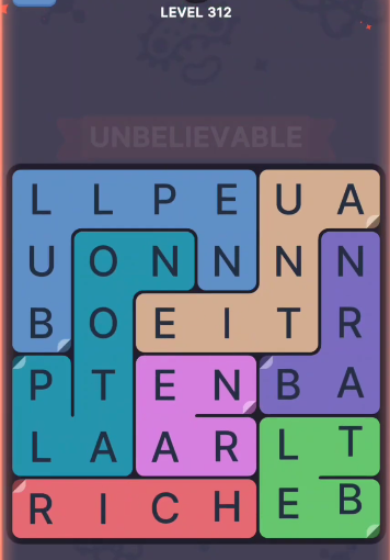 FillWords Level 312