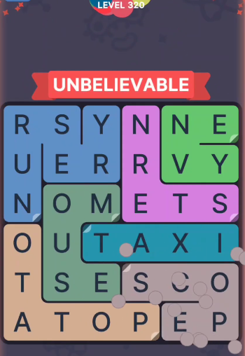 FillWords Level 320