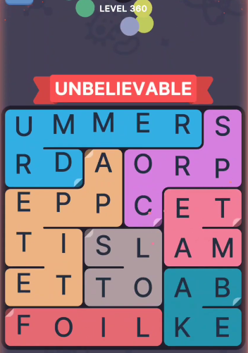 FillWords Level 250