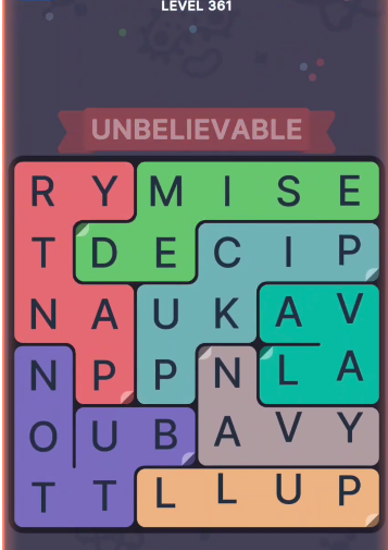 FillWords Level 250