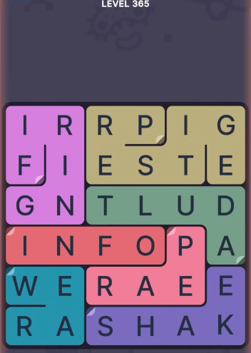 FillWords Level 250