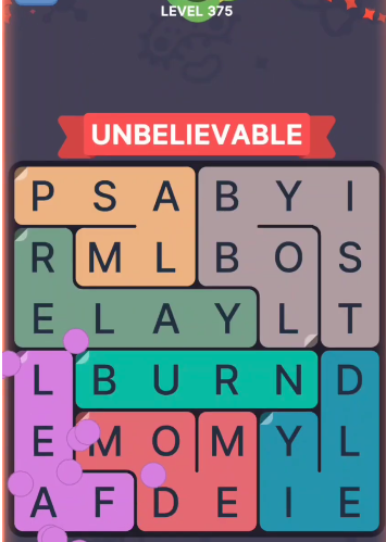 FillWords Level 375
