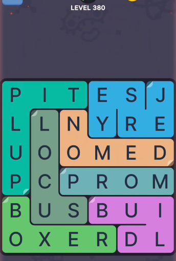 FillWords Level 380