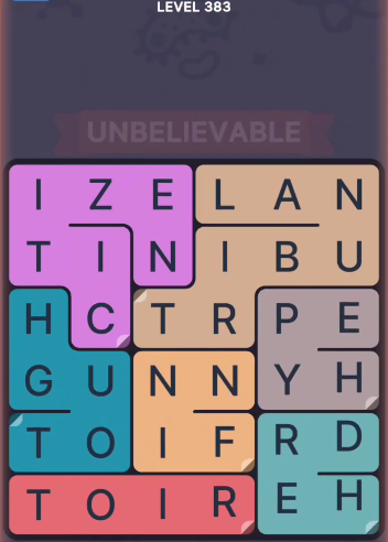 FillWords Level 383
