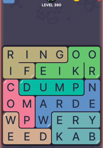 FillWords Level 390
