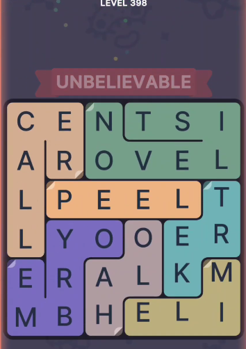 FillWords Level 398