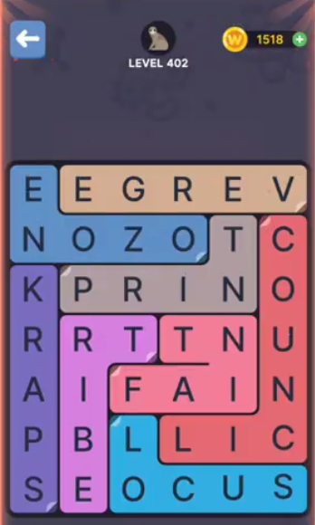 FillWords Level 402