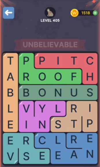 FillWords Level 405