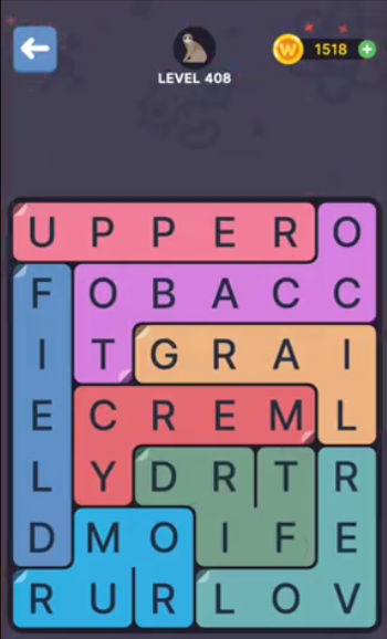 FillWords Level 408