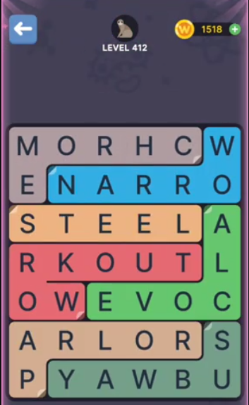 FillWords Level 412