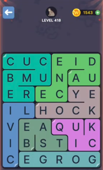 FillWords Level 418
