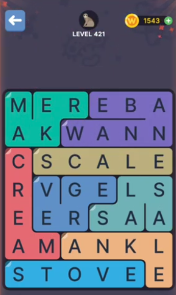 FillWords Level 421