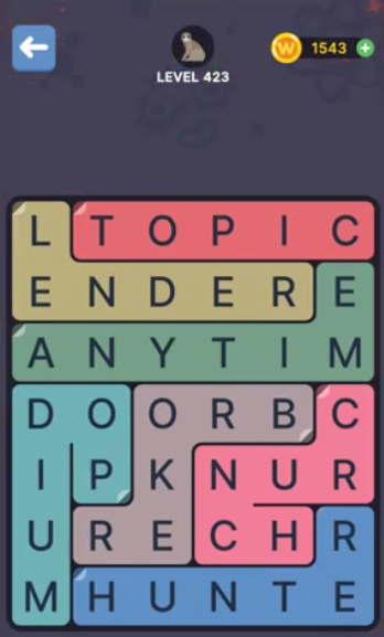 FillWords Level 423