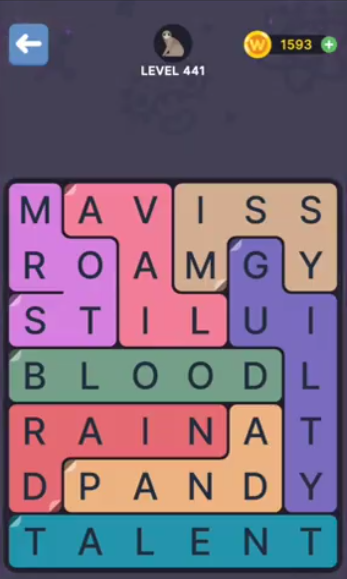 FillWords Level 250