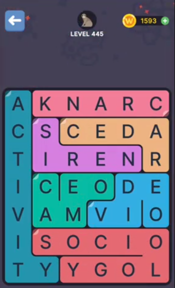 FillWords Level 250