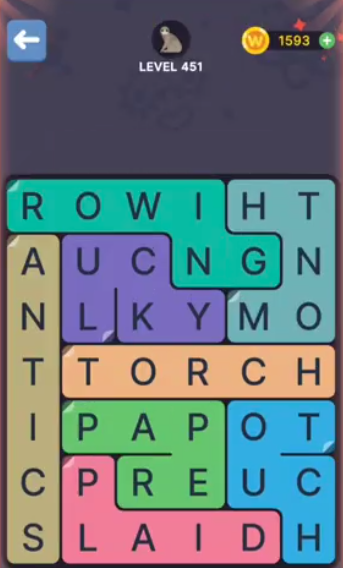 FillWords Level 250