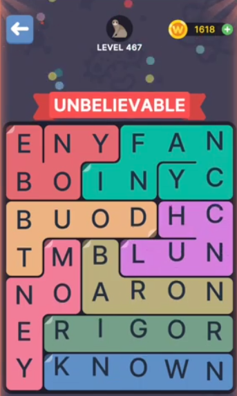 FillWords Level 250