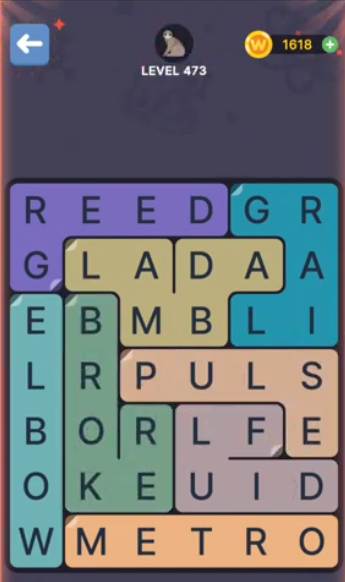 FillWords Level 250