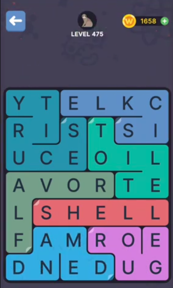 FillWords Level 250