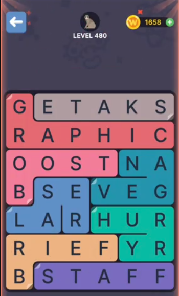 FillWords Level 250