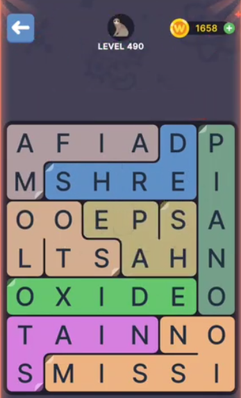 FillWords Level 250