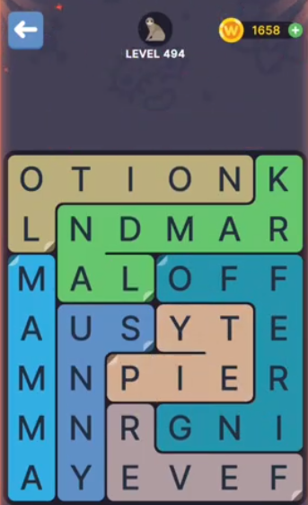 FillWords Level 250