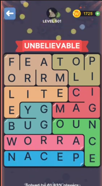 FillWords Level 250