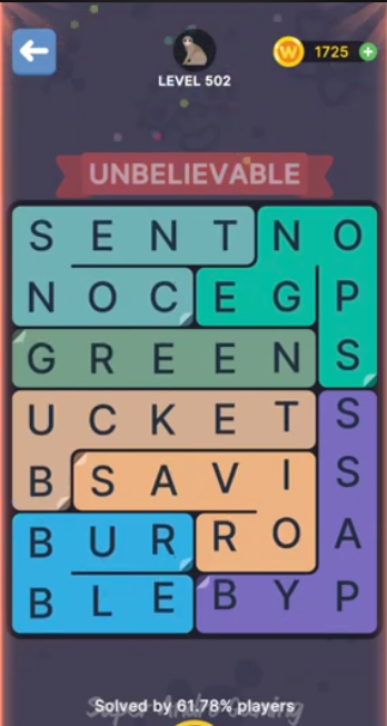 FillWords Level 250