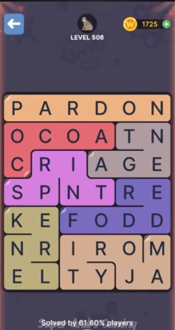 FillWords Level 250