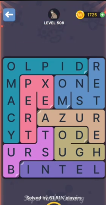 FillWords Level 250
