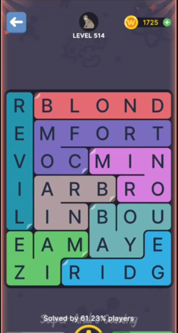 FillWords Level 250