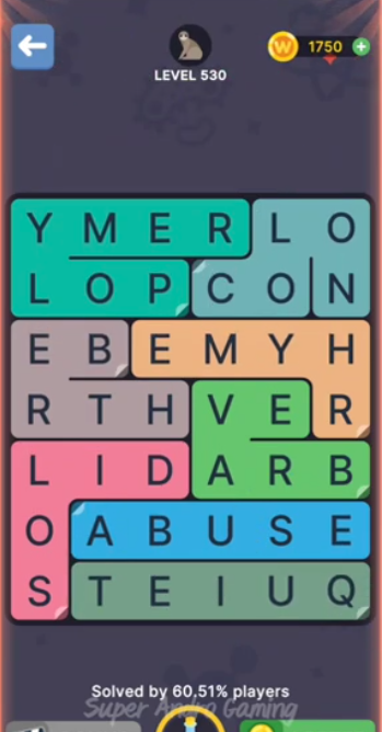 FillWords Level 250