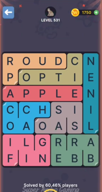 FillWords Level 250