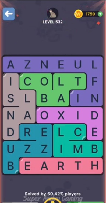 FillWords Level 250
